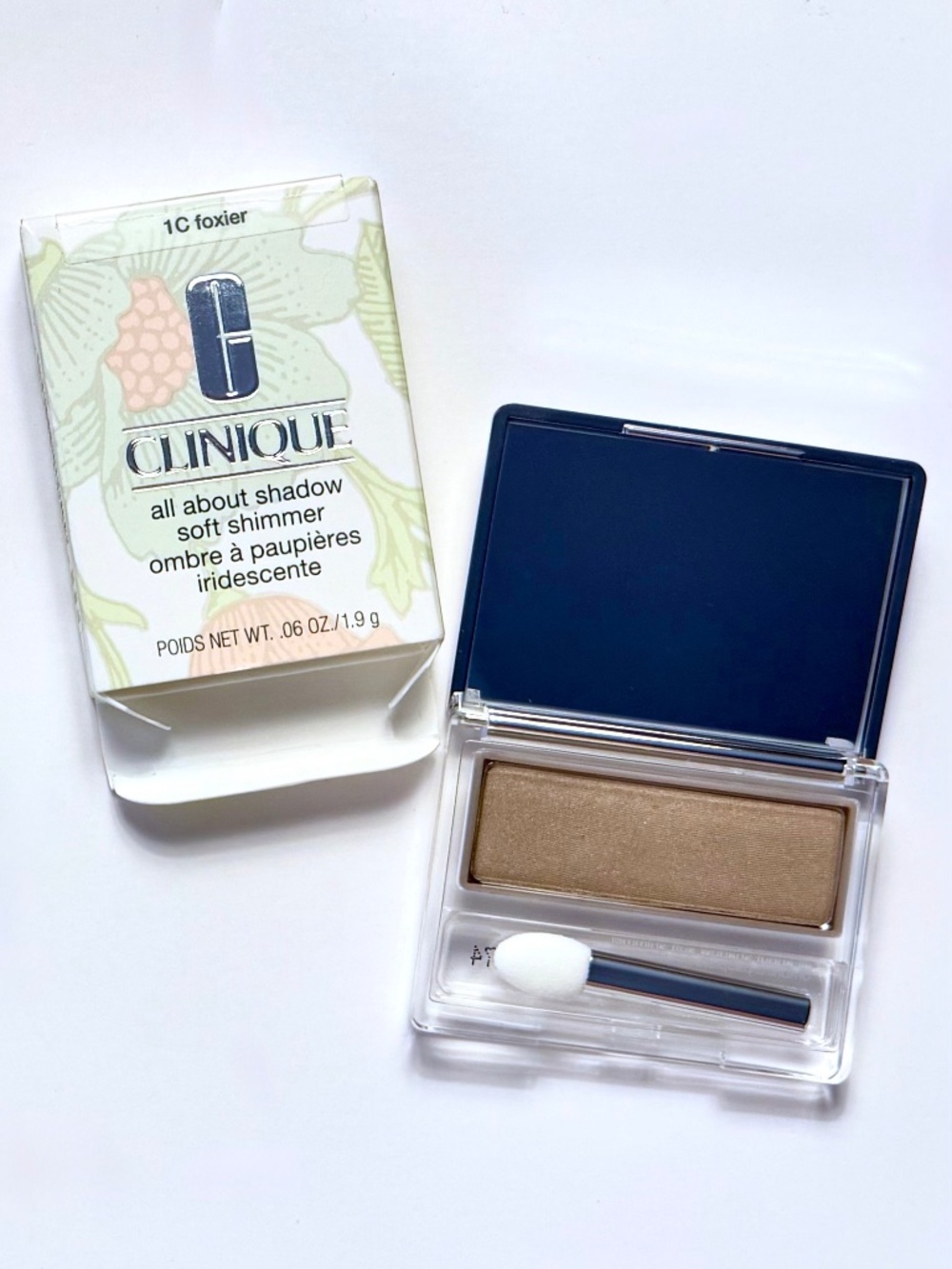 Clinique All About Shadow Soft Shimmer Single Eye Shadow 1C Foxier